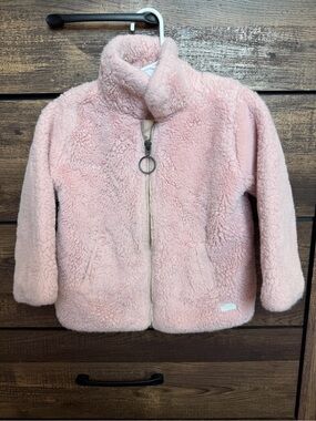 Seven Plush Light Pink Zip Jacket